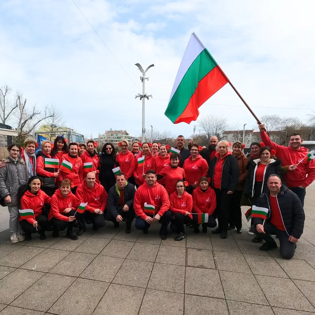 Изви се голямо бургаско хоро за Националния празник на България - 3-ти март 2023г